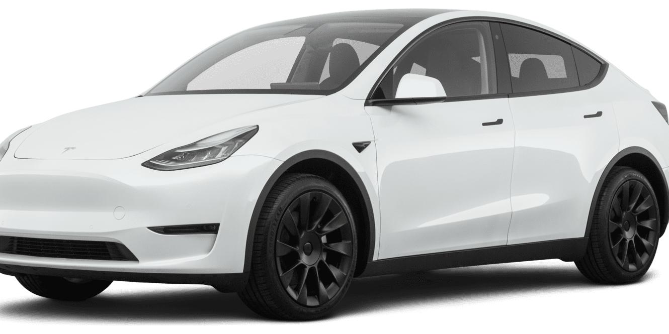 TESLA MODEL Y 2020 5YJYGDEE9LF052405 image